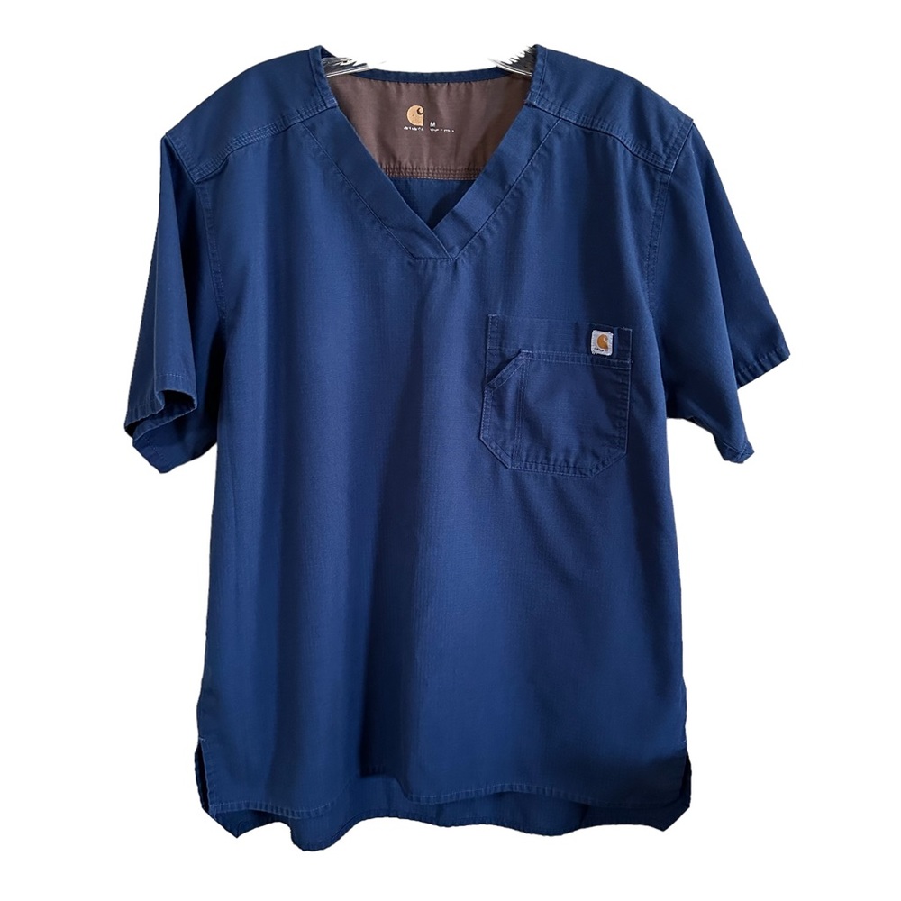 CARHARTT V-Neck One Pocket Scrub Top - Medium